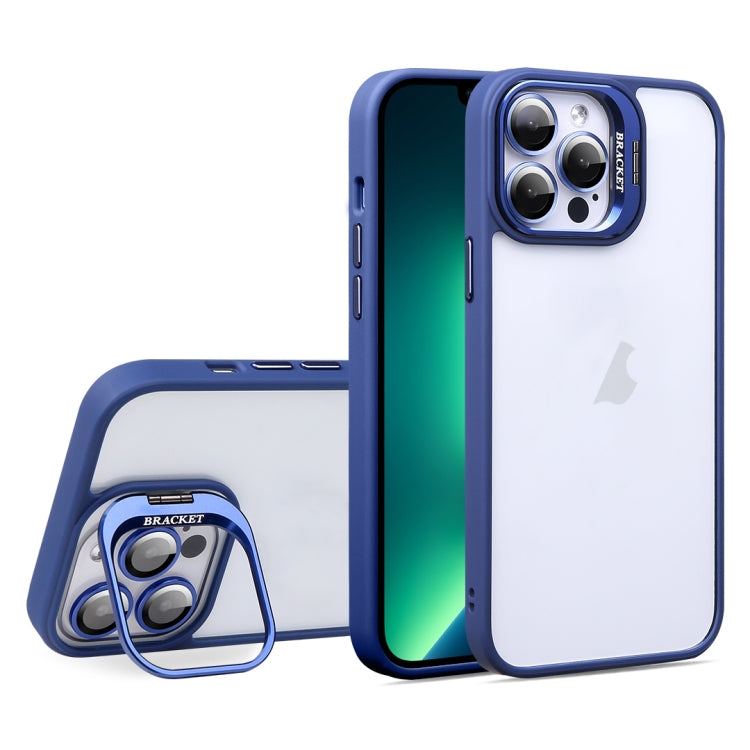 For iPhone 13 Pro Max U1 Invisible Lens Holder Acrylic + TPU Shockproof Phone Case
