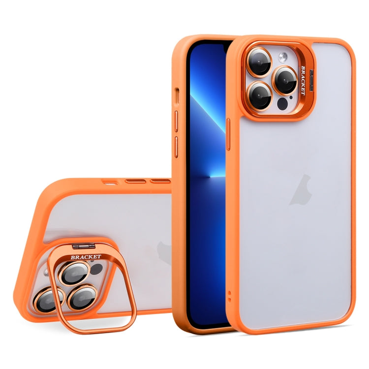 For iPhone 13 Pro U1 Invisible Lens Holder Acrylic + TPU Shockproof Phone Case