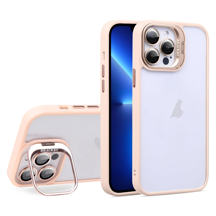For iPhone 13 Pro U1 Invisible Lens Holder Acrylic + TPU Shockproof Phone Case