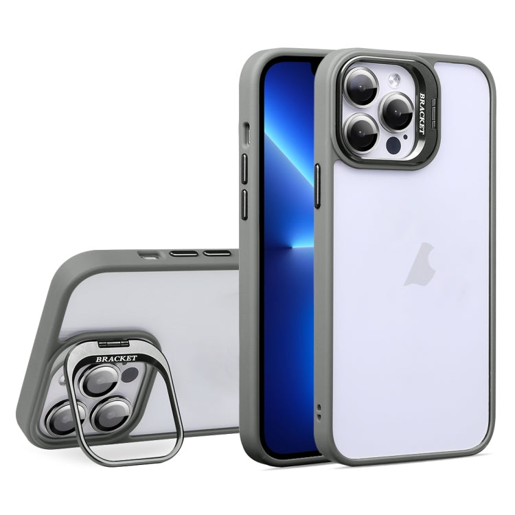 For iPhone 13 Pro U1 Invisible Lens Holder Acrylic + TPU Shockproof Phone Case