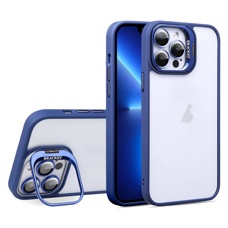 For iPhone 13 Pro U1 Invisible Lens Holder Acrylic + TPU Shockproof Phone Case