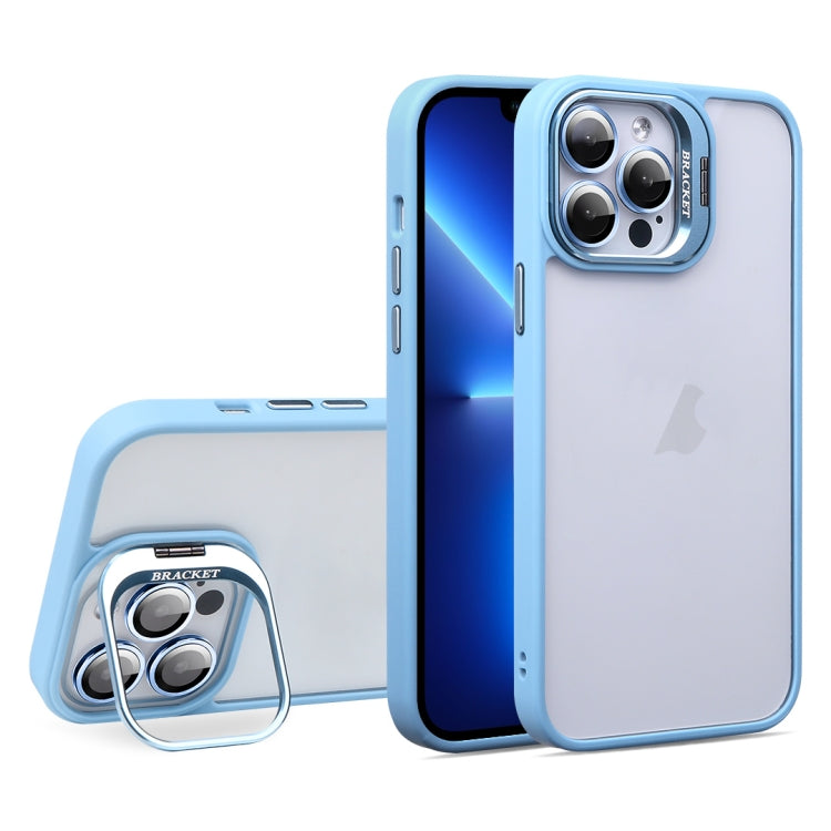 For iPhone 13 Pro U1 Invisible Lens Holder Acrylic + TPU Shockproof Phone Case