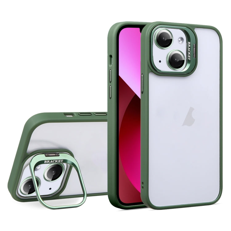 For iPhone 13 U1 Invisible Lens Holder Acrylic + TPU Shockproof Phone Case
