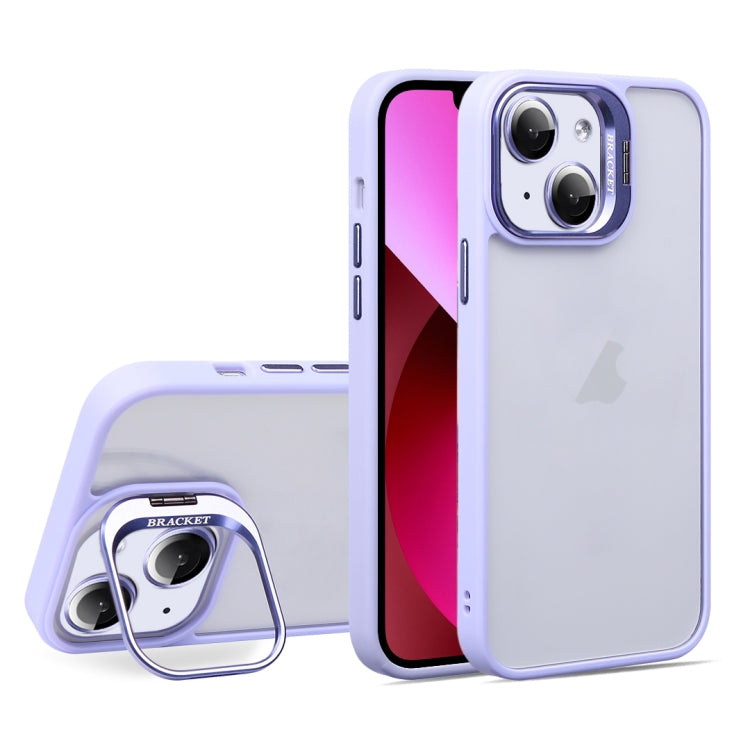 For iPhone 13 U1 Invisible Lens Holder Acrylic + TPU Shockproof Phone Case