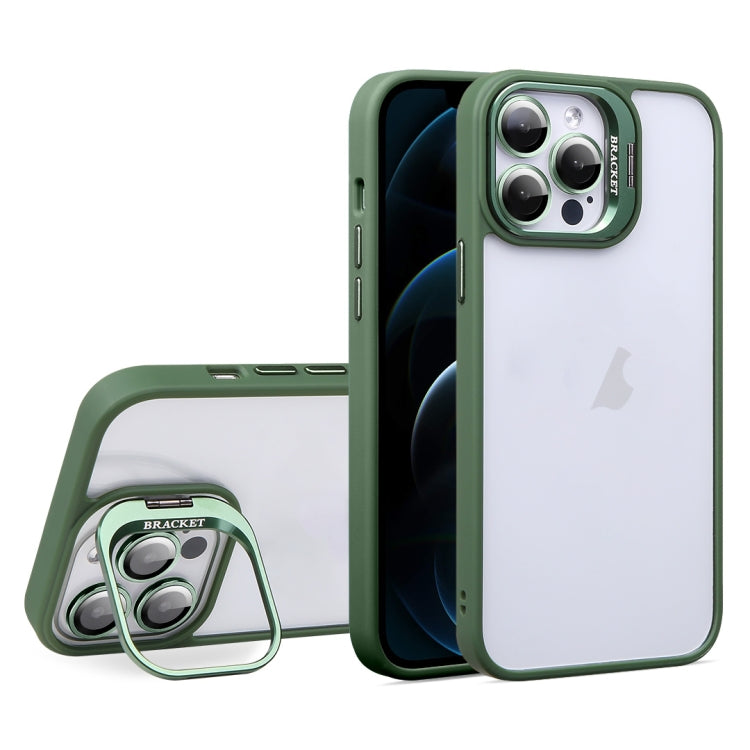 For iPhone 12 Pro Max U1 Invisible Lens Holder Acrylic + TPU Shockproof Phone Case