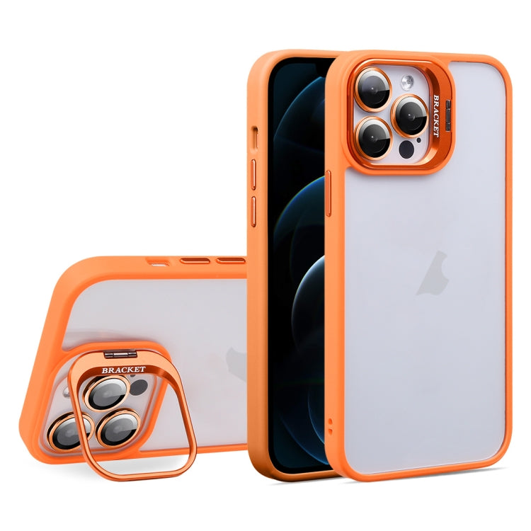 For iPhone 12 Pro Max U1 Invisible Lens Holder Acrylic + TPU Shockproof Phone Case