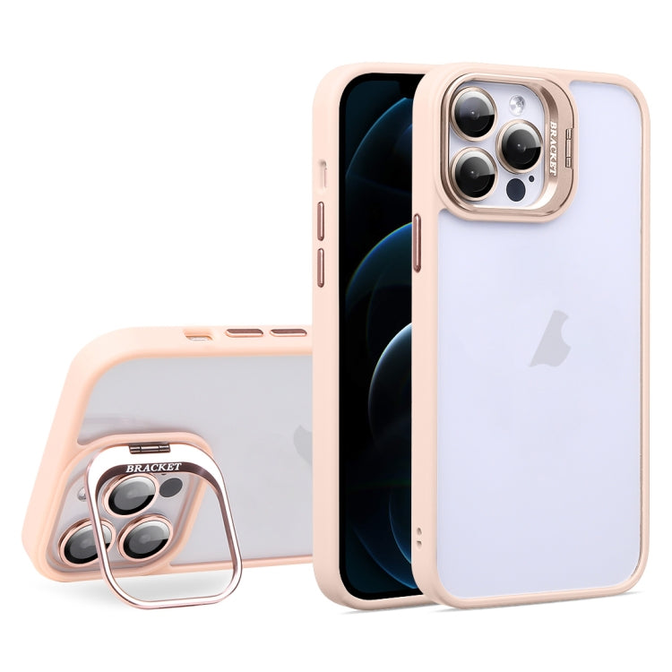 For iPhone 12 Pro Max U1 Invisible Lens Holder Acrylic + TPU Shockproof Phone Case