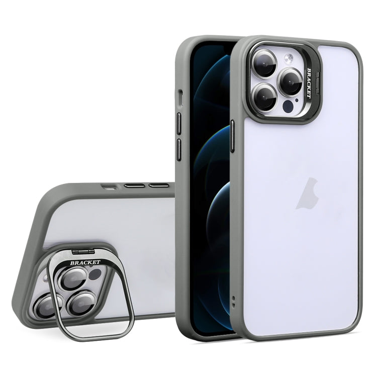 For iPhone 12 Pro Max U1 Invisible Lens Holder Acrylic + TPU Shockproof Phone Case