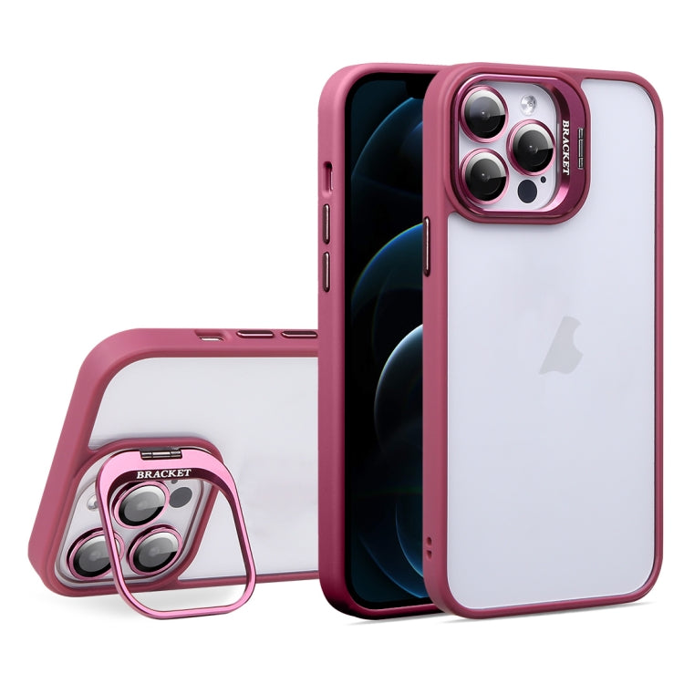 For iPhone 12 Pro Max U1 Invisible Lens Holder Acrylic + TPU Shockproof Phone Case