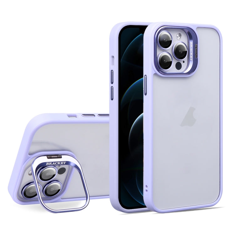 For iPhone 12 Pro Max U1 Invisible Lens Holder Acrylic + TPU Shockproof Phone Case
