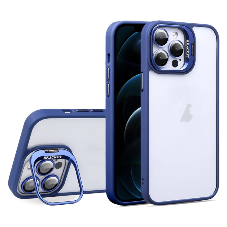 For iPhone 12 Pro Max U1 Invisible Lens Holder Acrylic + TPU Shockproof Phone Case