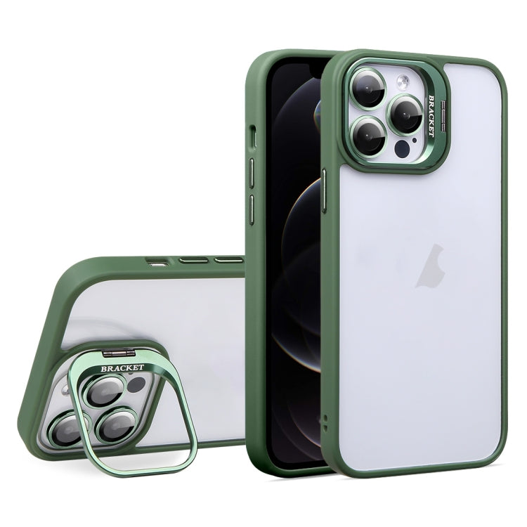 For iPhone 12 Pro U1 Invisible Lens Holder Acrylic + TPU Shockproof Phone Case