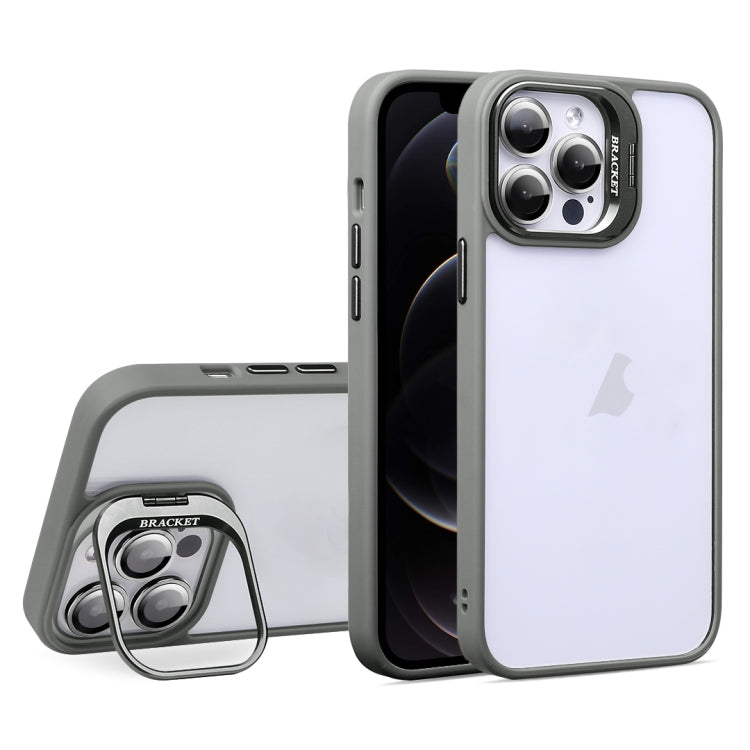 For iPhone 12 Pro U1 Invisible Lens Holder Acrylic + TPU Shockproof Phone Case