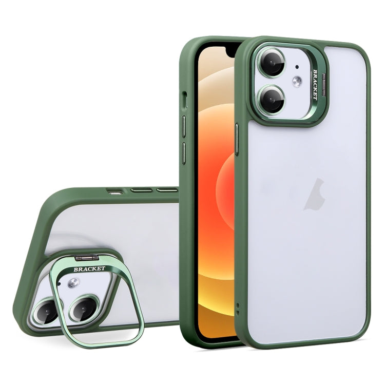 For iPhone 12 U1 Invisible Lens Holder Acrylic + TPU Shockproof Phone Case