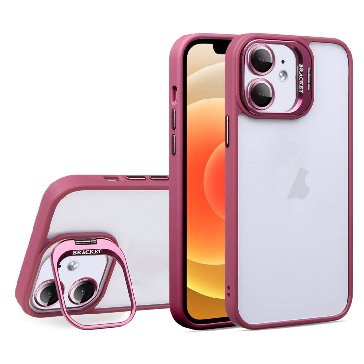 For iPhone 12 U1 Invisible Lens Holder Acrylic + TPU Shockproof Phone Case