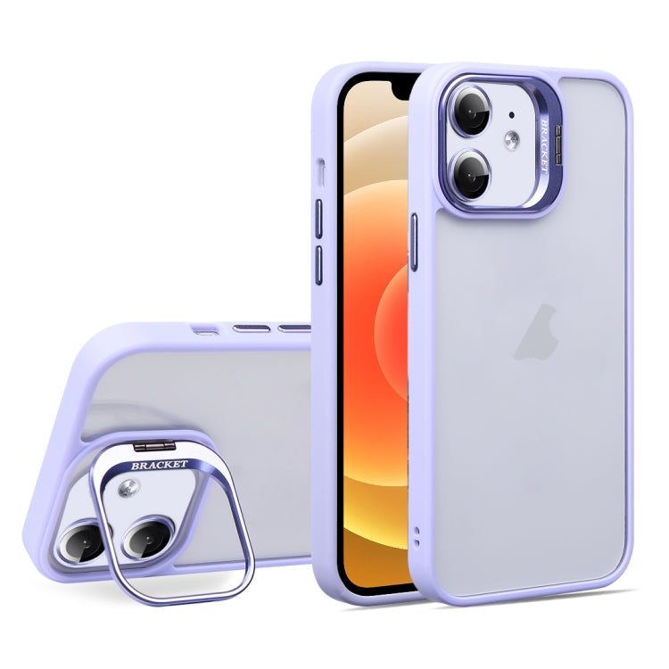 For iPhone 12 U1 Invisible Lens Holder Acrylic + TPU Shockproof Phone Case
