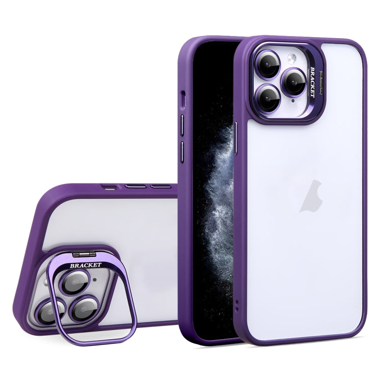 For iPhone 11 Pro Max U1 Invisible Lens Holder Acrylic + TPU Shockproof Phone Case