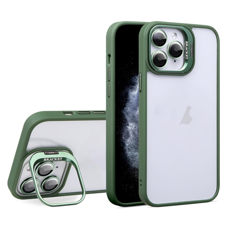 For iPhone 11 Pro Max U1 Invisible Lens Holder Acrylic + TPU Shockproof Phone Case