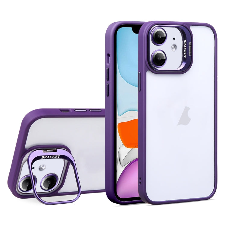 For iPhone 11 U1 Invisible Lens Holder Acrylic + TPU Shockproof Phone Case
