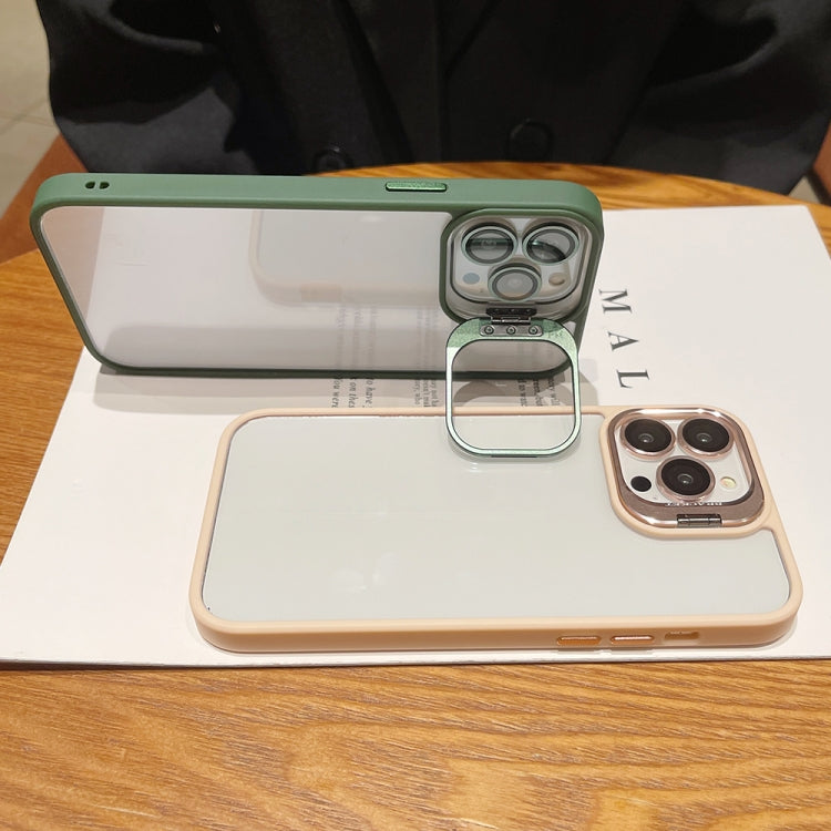 For iPhone 15 Pro Max U1 Invisible Lens Holder Acrylic + TPU Shockproof Phone Case