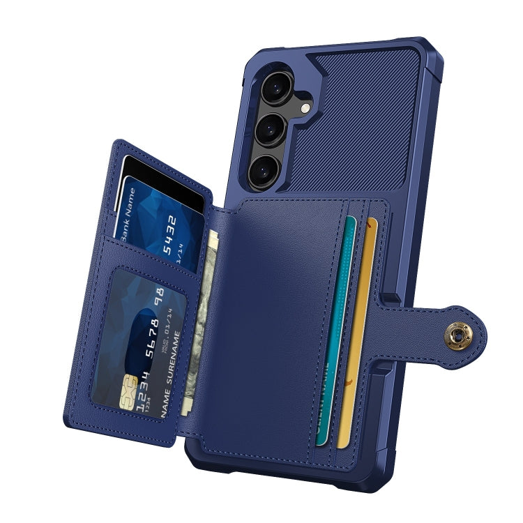 For Samsung Galaxy A35 5G Magnetic Wallet Card Bag Leather Phone Case