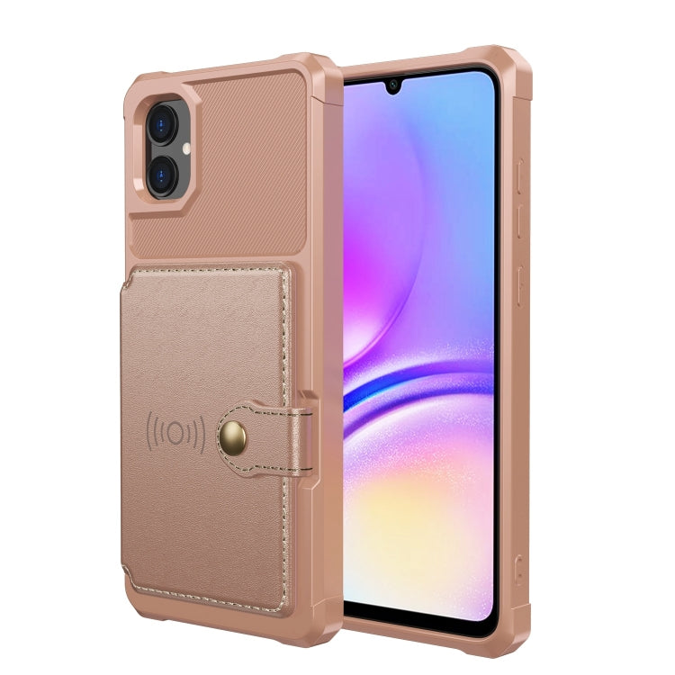 For Samsung Galaxy A05 Magnetic Wallet Card Bag Leather Phone Case