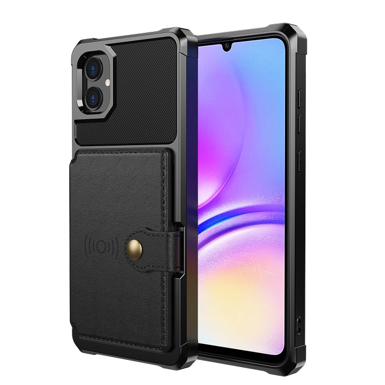 For Samsung Galaxy A05 Magnetic Wallet Card Bag Leather Phone Case