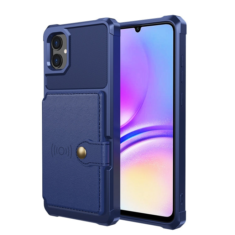 For Samsung Galaxy A05 Magnetic Wallet Card Bag Leather Phone Case