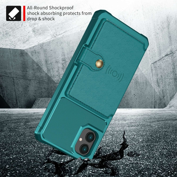 For Samsung Galaxy A05 Magnetic Wallet Card Bag Leather Phone Case