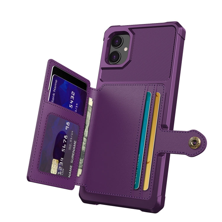 For Samsung Galaxy A05 Magnetic Wallet Card Bag Leather Phone Case