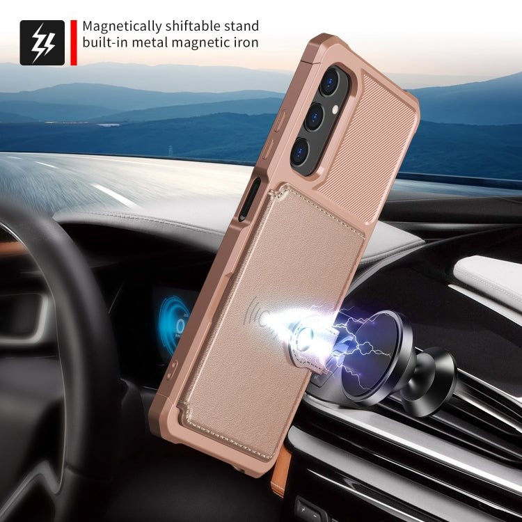 For Samsung Galaxy A05s Magnetic Wallet Card Bag Leather Phone Case