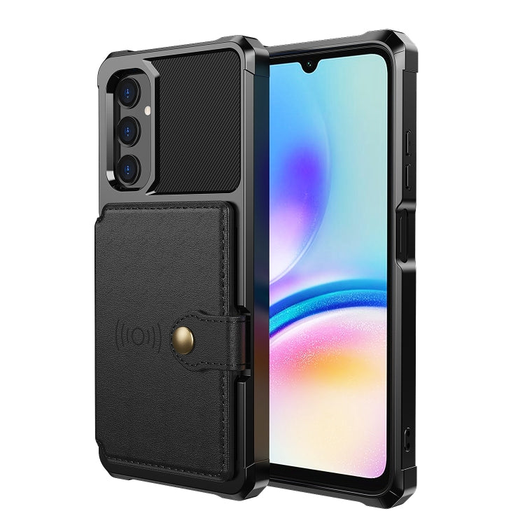 For Samsung Galaxy A05s Magnetic Wallet Card Bag Leather Phone Case