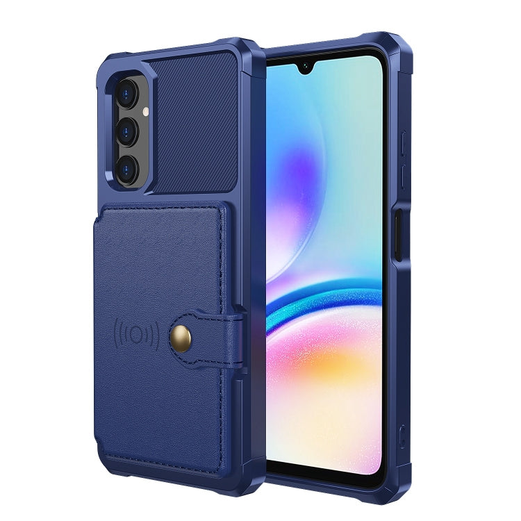 For Samsung Galaxy A05s Magnetic Wallet Card Bag Leather Phone Case