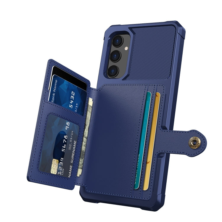 For Samsung Galaxy A05s Magnetic Wallet Card Bag Leather Phone Case
