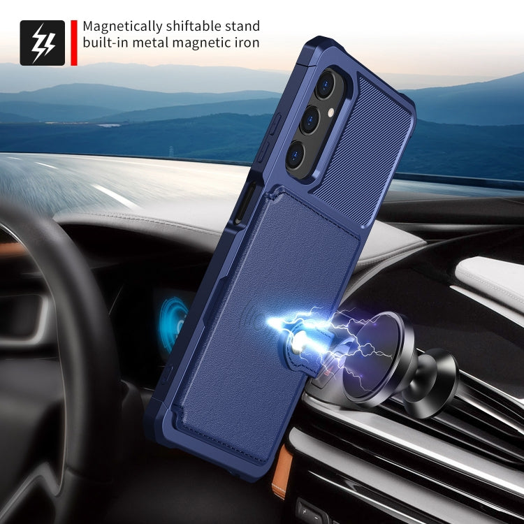For Samsung Galaxy A05s Magnetic Wallet Card Bag Leather Phone Case
