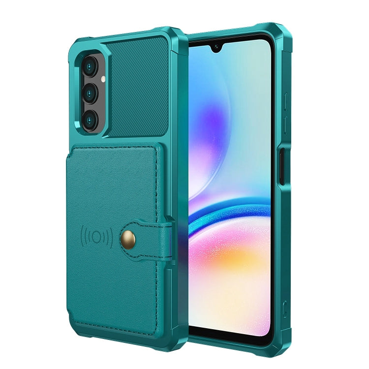 For Samsung Galaxy A05s Magnetic Wallet Card Bag Leather Phone Case