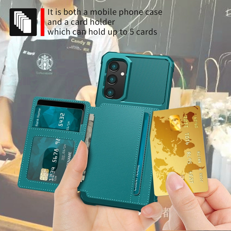 For Samsung Galaxy A05s Magnetic Wallet Card Bag Leather Phone Case