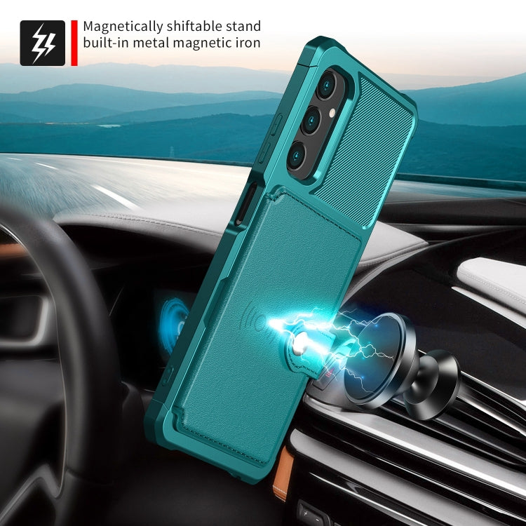 For Samsung Galaxy A05s Magnetic Wallet Card Bag Leather Phone Case