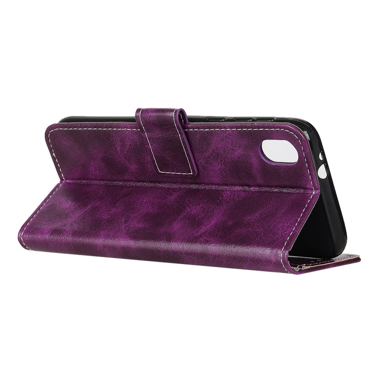 For Samsung Galaxy A01 Core Retro Crazy Horse Texture Horizontal Flip Leather Case with Holder & Card Slots & Photo Frame & Wallet
