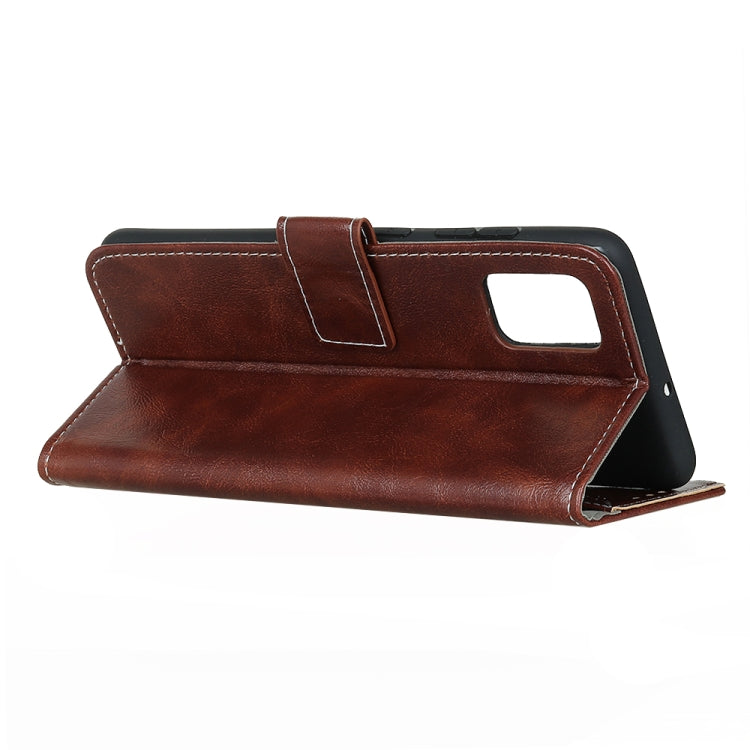 For Samsung Galaxy M31s Retro Crazy Horse Texture Horizontal Flip Leather Case with Holder & Card Slots & Photo Frame & Wallet
