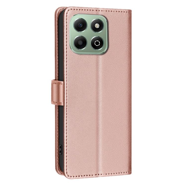 For Honor X6b Litchi Texture RFID Anti-theft Leather Phone Case