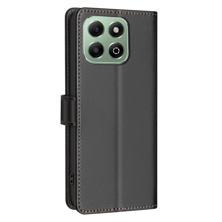 For Honor X6b Litchi Texture RFID Anti-theft Leather Phone Case