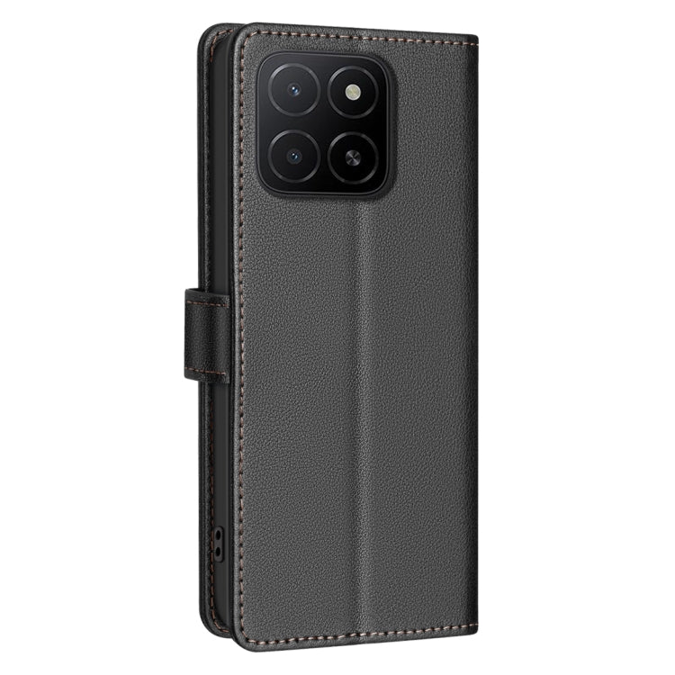 For Honor X5b Litchi Texture RFID Anti-theft Leather Phone Case