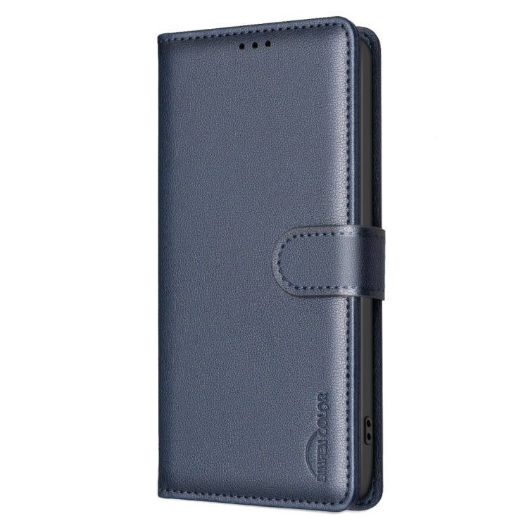 For Honor X5b Litchi Texture RFID Anti-theft Leather Phone Case