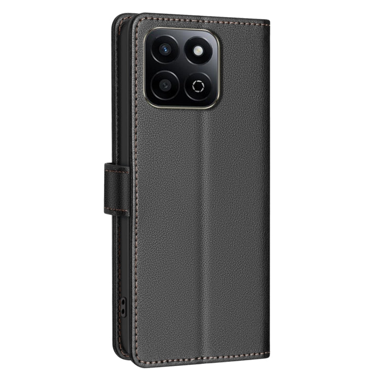 For Honor 200 Smart / X7C Litchi Texture RFID Anti-theft Leather Phone Case