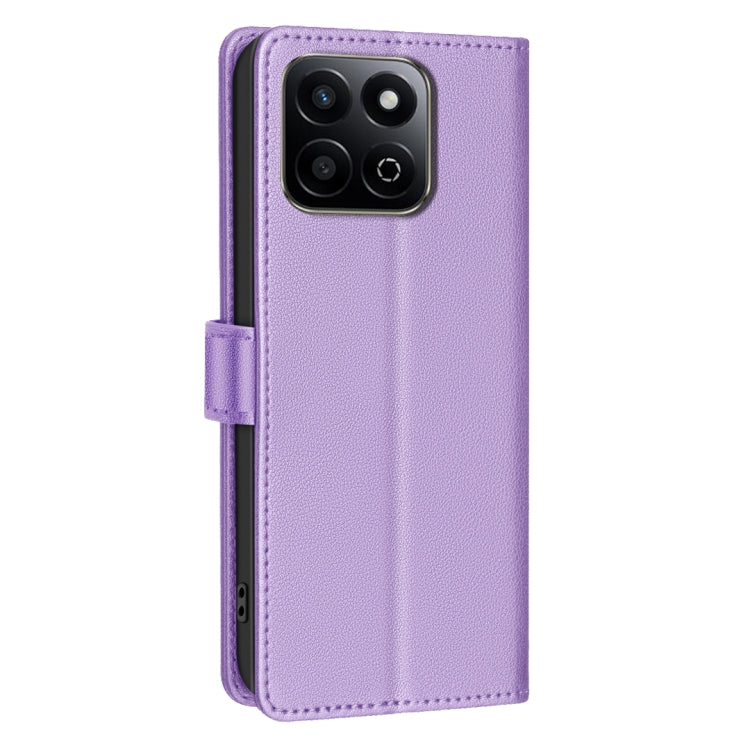 For Honor 200 Smart / X7C Litchi Texture RFID Anti-theft Leather Phone Case