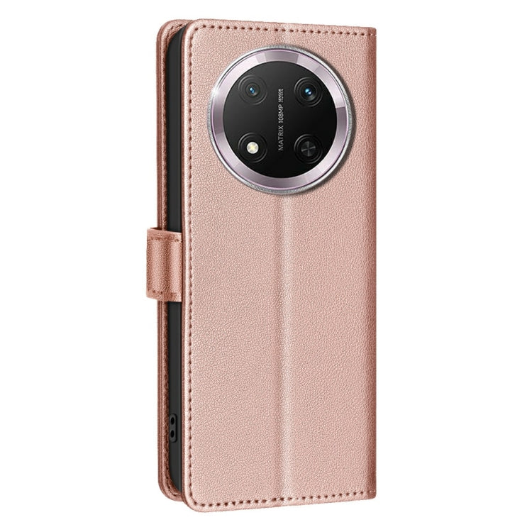 For Honor X9c 5G Global Litchi Texture RFID Anti-theft Leather Phone Case