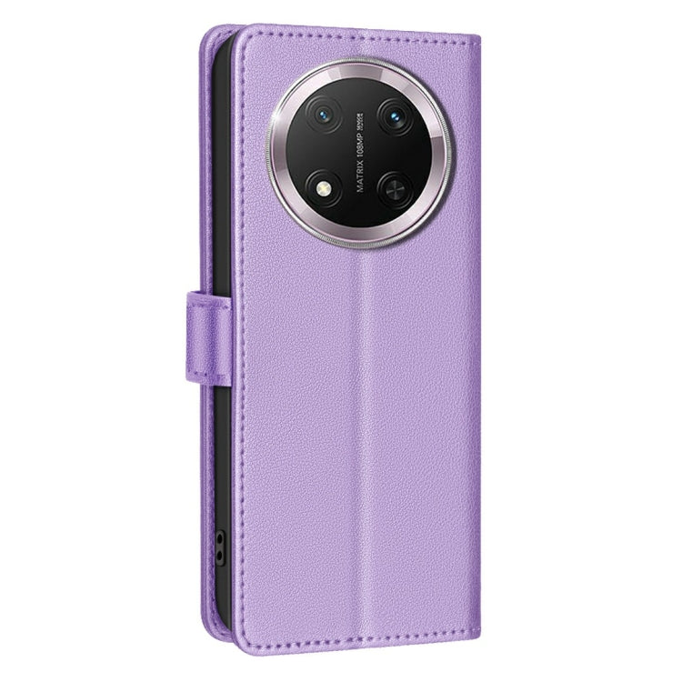 For Honor X9c 5G Global Litchi Texture RFID Anti-theft Leather Phone Case