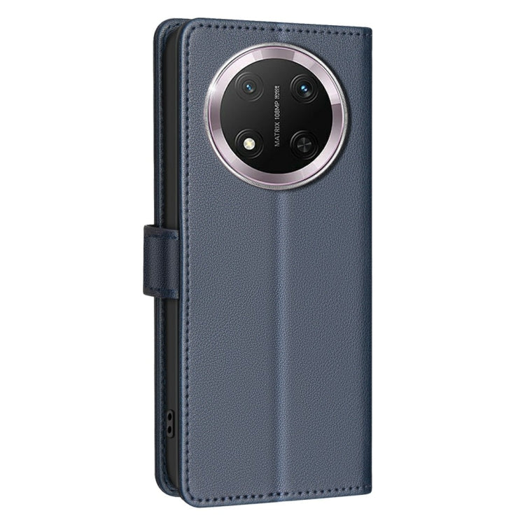 For Honor X9c 5G Global Litchi Texture RFID Anti-theft Leather Phone Case