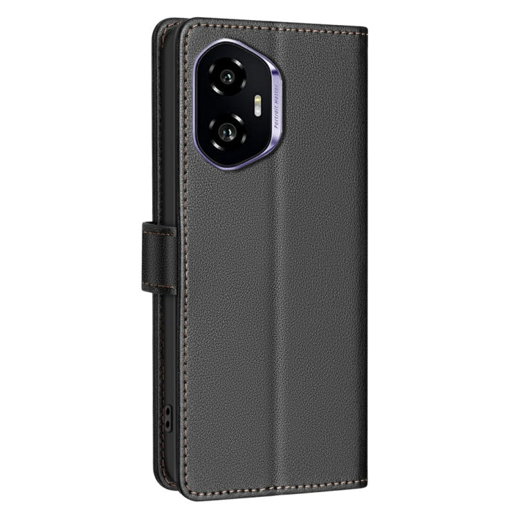 For Honor 300 Litchi Texture RFID Anti-theft Leather Phone Case